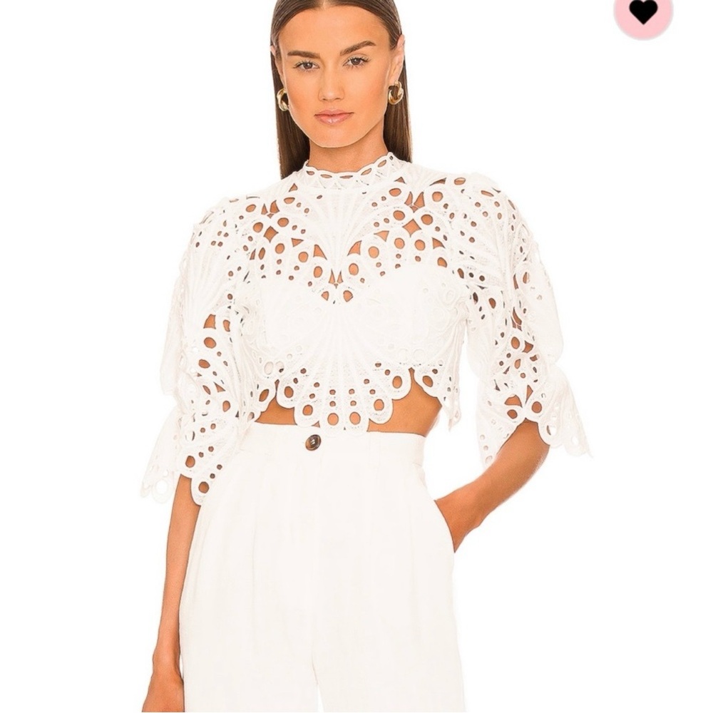 Michael Costello X Revolve Jovani Crop Top-SOLD